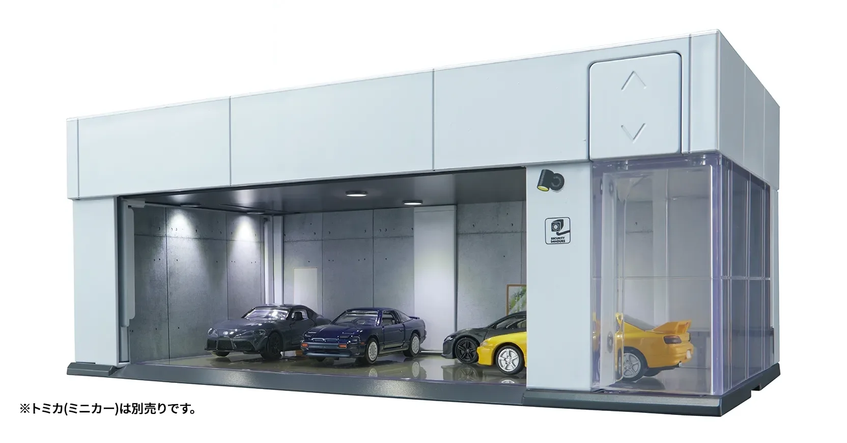tomica GARAGE SILVER WHITE Standard Edition