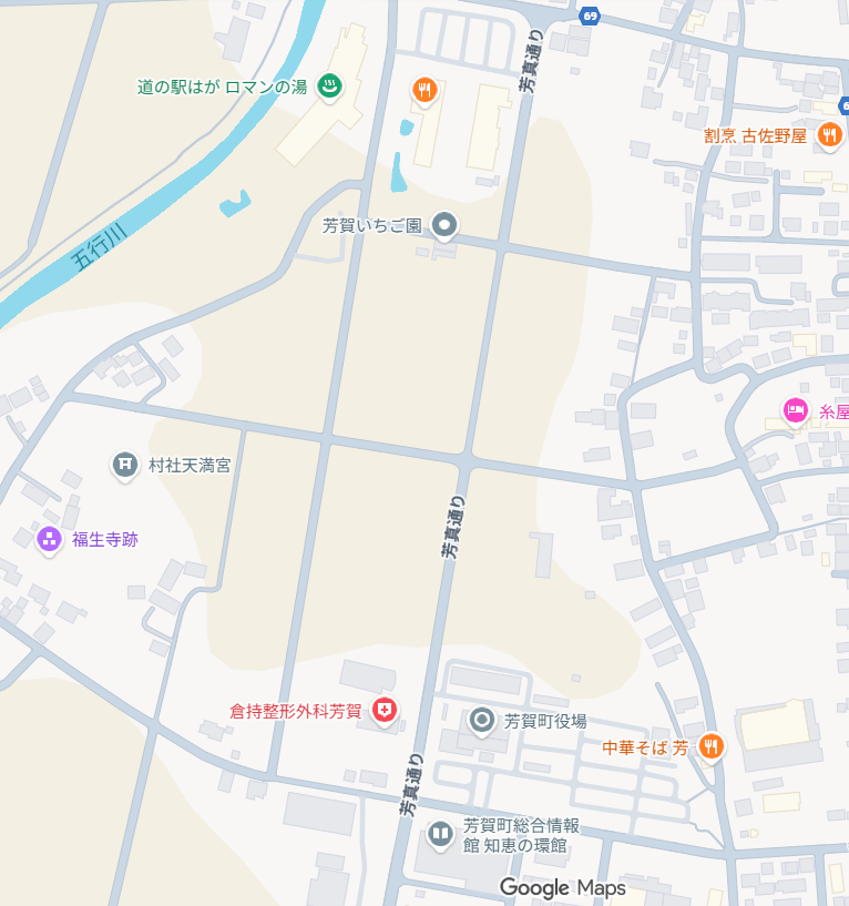 役場東側の駐車場