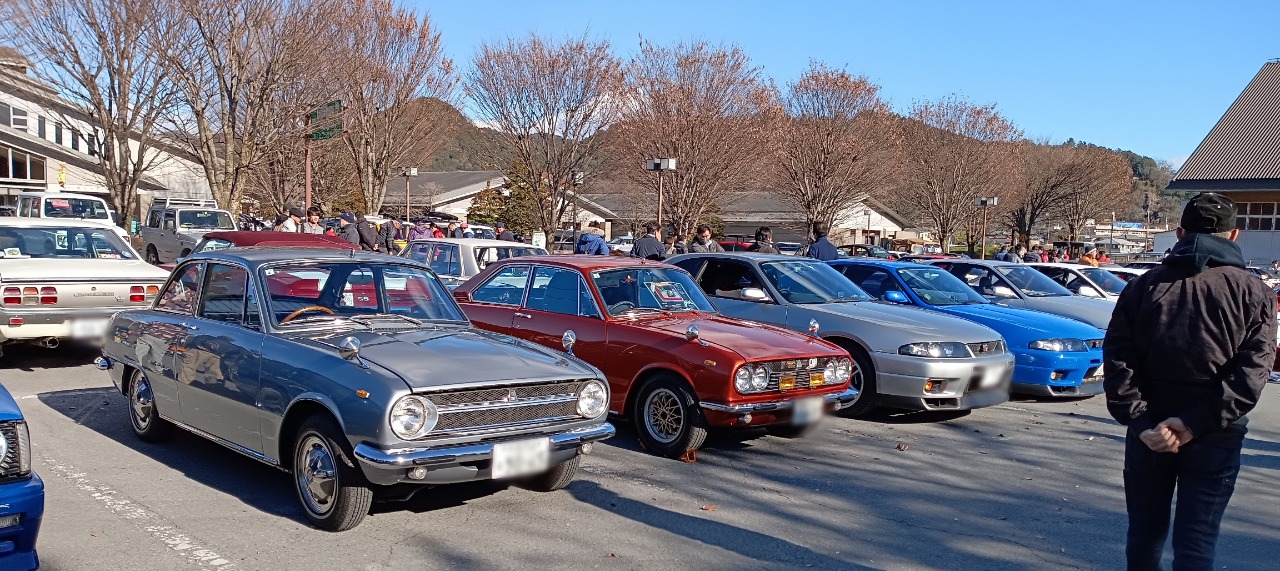 佐野アクト冬フェスX'masファイナルクラシックカーミーティング去年の様子　画像引用　みんカラ